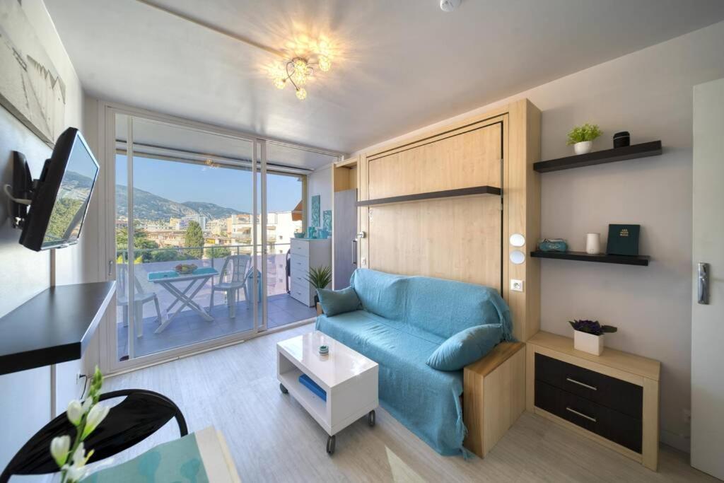 Blue Beach Roquebrune-Cap-Martin Bagian luar foto